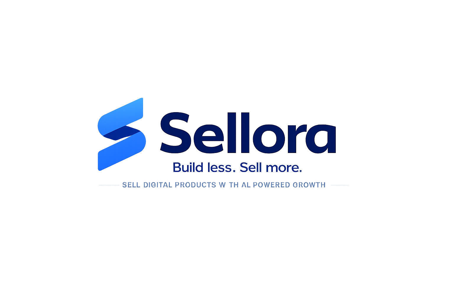 Sellora — Build less. Sell more.